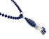 Native American Lapis Inlay And Sterling Silver Bead Necklace Set JX130654